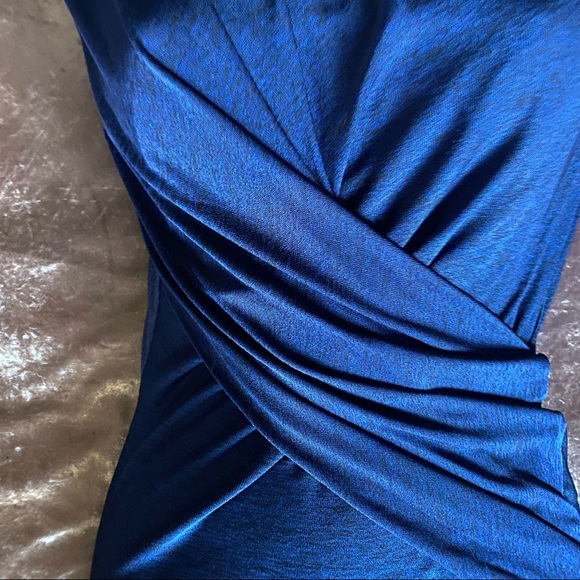 Alexander Wang Blue Sleeveless Twist Tunic Small - Picture 2 of 7